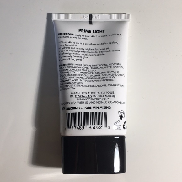Milani Prime Light Face Primer - Picture 2 of 3